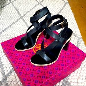 Tory Burch Marbella Sandal - Black - Size 7